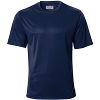 A4 Men's Cooling Performance Baseball Crew T-Shirt, Navy