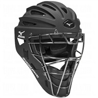 Mizuno Youth Samurai G4 Catcher's Helmets, Black