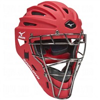 Mizuno Youth Samurai G4 Catcher's Helmets, Red