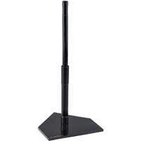Champro Heavy Duty Rubber Batting Tee, black-x-2-z