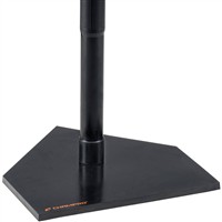 Champro Heavy Duty Rubber Batting Tee, black-x-3-z