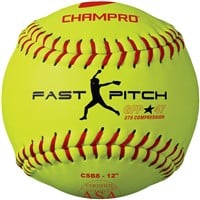 Champro ASA Game Fast Pitch Softballs, CSB8-z