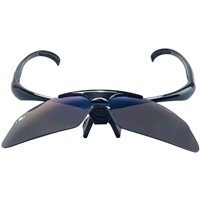 Franklin MLB Deluxe Flip-Up Baseball Sunglasses, black-x-2-z