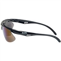 Franklin MLB Deluxe Flip-Up Baseball Sunglasses, black-x-4-z