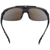 Franklin MLB Deluxe Flip-Up Baseball Sunglasses, black-x-5-z