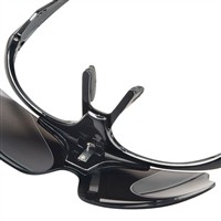 Franklin MLB Deluxe Flip-Up Baseball Sunglasses, black-x-6-z