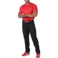Champro Men's MVP Open Bottom Baseball Pant, Black