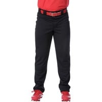 Champro Men's MVP Open Bottom Baseball Pant, Black