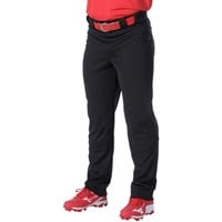 Champro Men's MVP Open Bottom Baseball Pant, Black