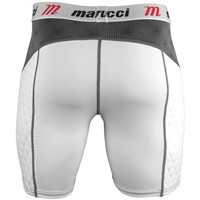 Marucci Men's Padded Baseball Sliding Shorts, Black