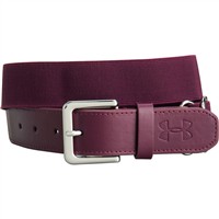 Under Armour Adult Baseball and Softball Belt, Maroon