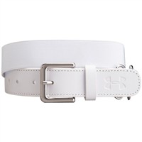 Under Armour Adult Baseball and Softball Belt, White