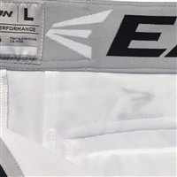 Easton Men's Pro Knicker Piped Baseball Pants, Grey/Red