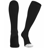TCK Adult/Youth Pro Sport Over The Calf  Baseball and Softball Tube Socks, Black
