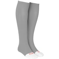 TCK Adult/Youth Pro Sport Over The Calf  Baseball and Softball Tube Socks, Grey