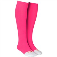 TCK Adult/Youth Pro Sport Over The Calf  Baseball and Softball Tube Socks, Hot Pink