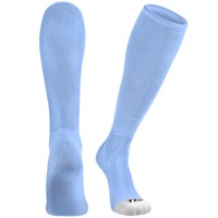 TCK Adult/Youth Pro Sport Over The Calf  Baseball and Softball Tube Socks, Light Blue