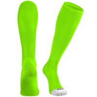TCK Adult/Youth Pro Sport Over The Calf  Baseball and Softball Tube Socks, Light Green