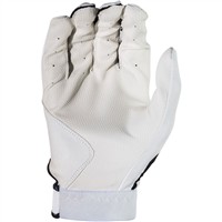 Franklin Adult Digitek Batting Gloves, White/Navy