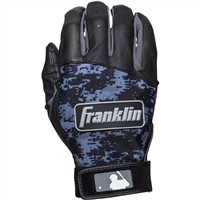 Franklin Youth Digitek Batting Gloves, Black/Black