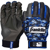 Franklin Youth Digitek Batting Gloves, White/Navy
