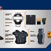 Champro Varsity Umpire Kit, Black