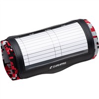 Champro Wristband Playbook, Scarlet/Multi