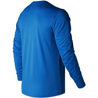 New Balance Men's Long Sleeve Tech Baseball T-Shirt, Royal