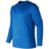 New Balance Men's Long Sleeve Tech Baseball T-Shirt, Royal