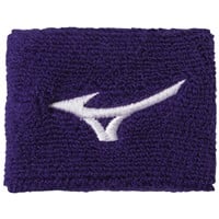 Mizuno 2 Inch G2 Wrist Bands, Purple
