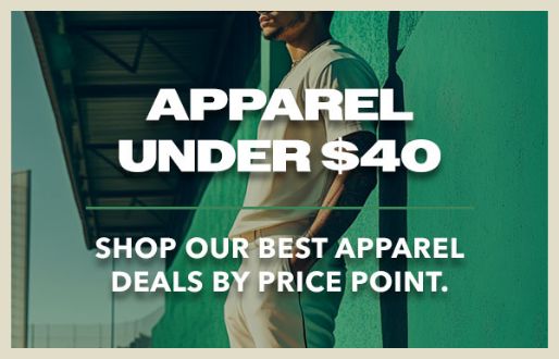 Apparel Under $40 - Shop Our Best Apparel Deals By Price Point.
