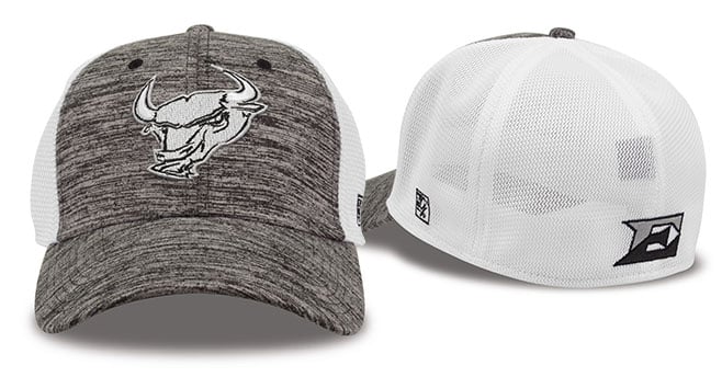 G173 Heather and Diamond Mesh Stretch