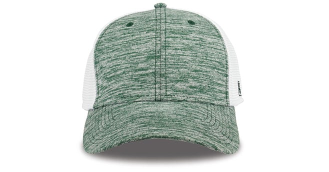 GB444 Athletic Heather and Diamond Mesh