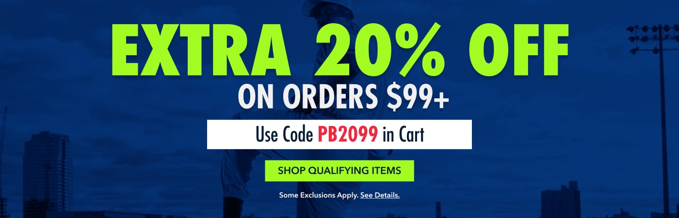 EXTRA 20% OFF  ON ORDERS $99+ Use Code PB2099 in Cart SHOP QUALIFYING ITEMS Some exclusions apply. See details.