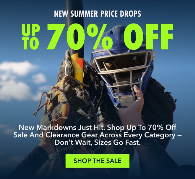 New Summer Price Drops UPTO 70% OFF New markdowns just hit. Shop up to 70% off sale and clearance gear across every category  don't wait, sizes go fast. Shop the Sale.