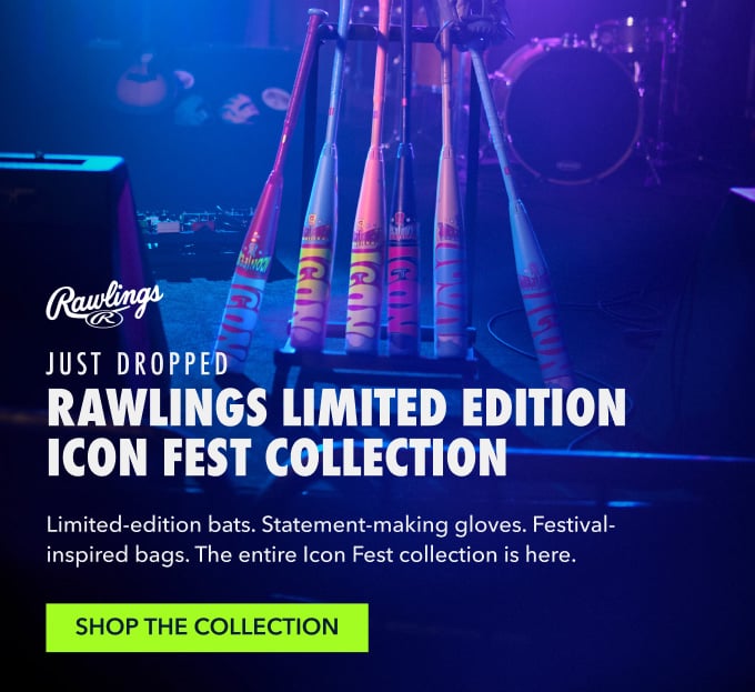 Just dropped rawlings limited edition icon fest collection shop the collection