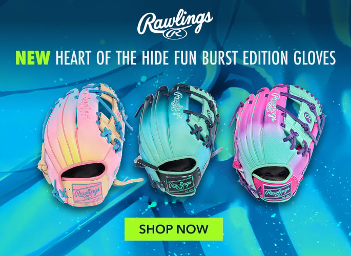 new heart of the hide fun burst limited edition gloves