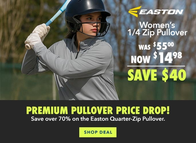 Easton Womens 1/4 Zip Pullover