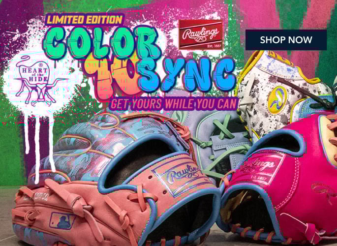 Rawlings Limited Edition Heart of the Hide ColorSync 10.0 Baseball Gloves Shop Now